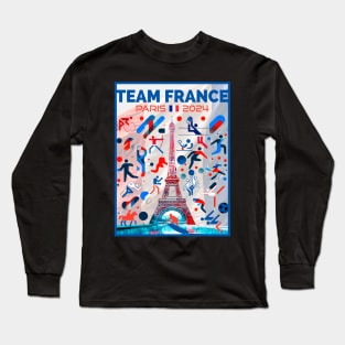 Team France - Paris 2024 Long Sleeve T-Shirt